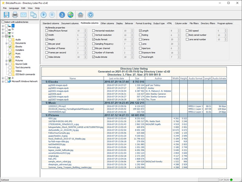 Directory Lister Pro 2 Free Download