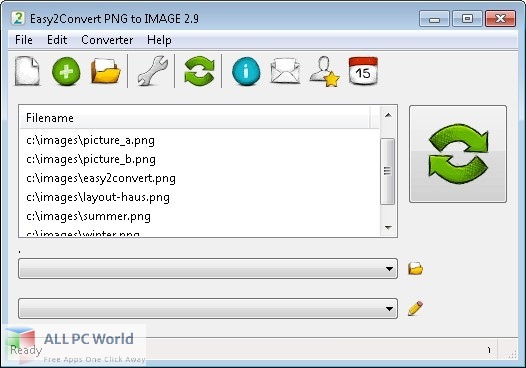Easy2Convert PNG to IMAGE 2 Free Download