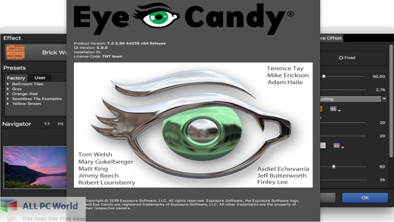 Exposure Software Eye Candy 2022 Free Download