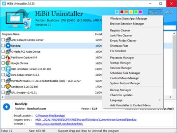 HiBit Uninstaller 3.1.62 for iphone instal