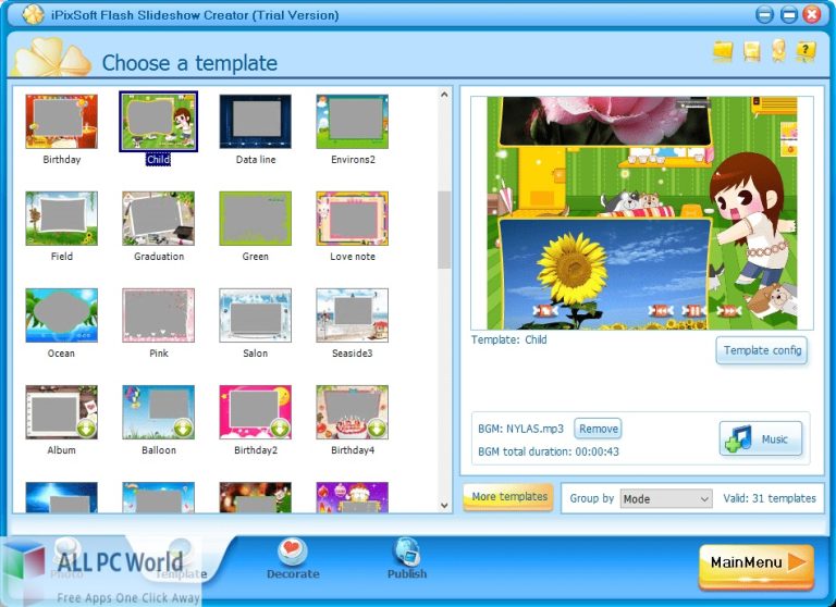 IPixSoft Flash Slideshow Creator for Free Download