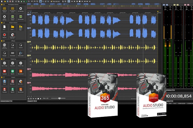 MAGIX SOUND FORGE Audio Studio 16 Free Download Latest Version