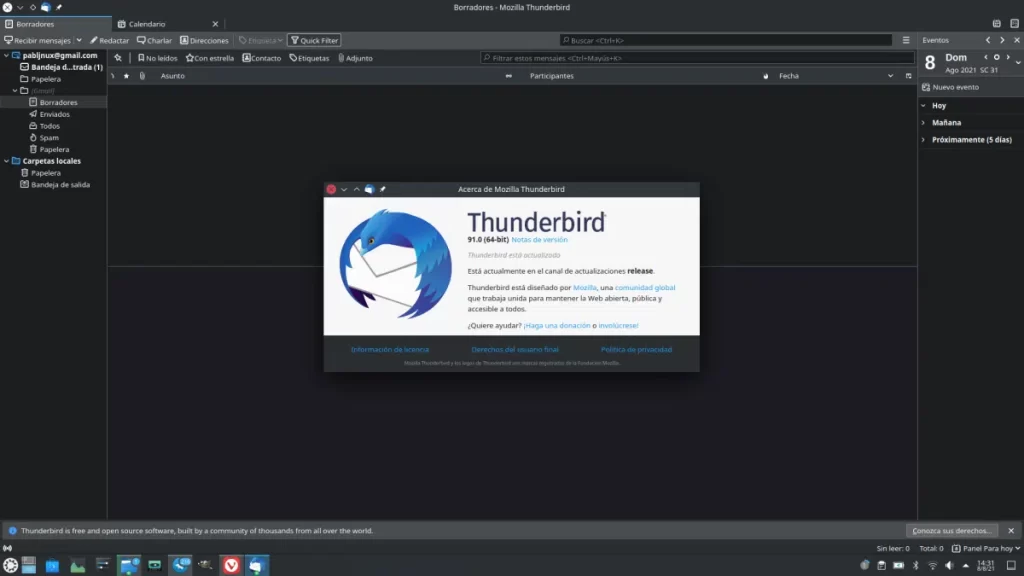 Mozilla Thunderbird 91 Free Download