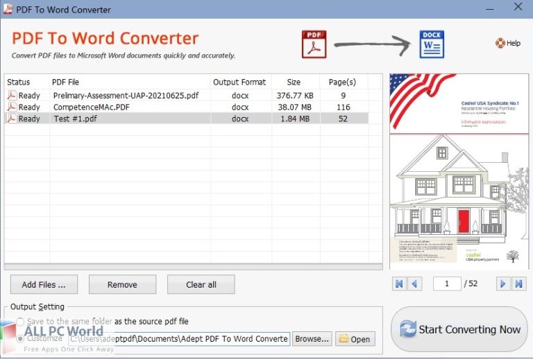 Adept PDF to Word Converter 2022 Free Download