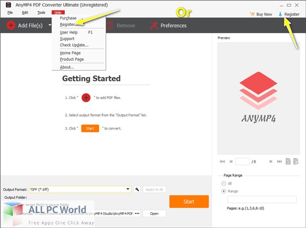 AnyMP4 PDF Converter Ultimate for Free Download