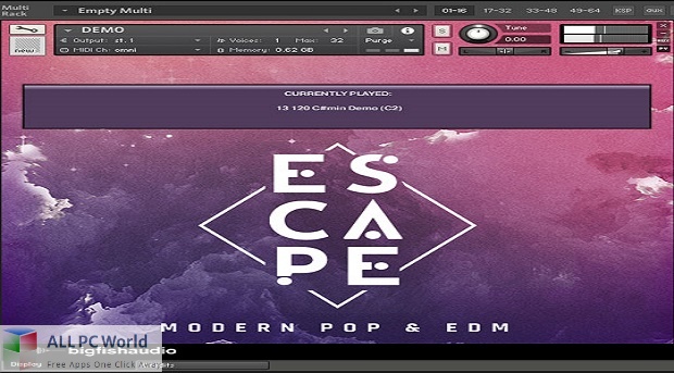 Big-Fish Audio Escape Modern Pop for EDM 2022 Free Download