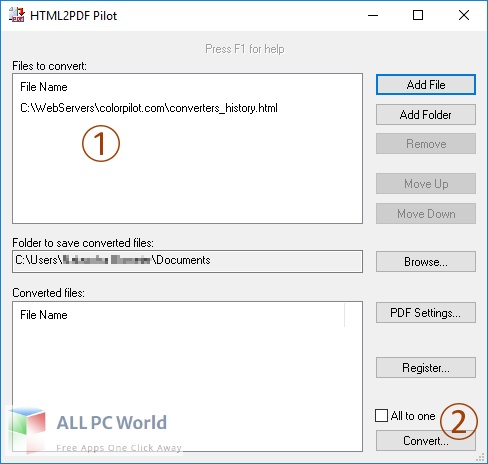 HTML2PDF-Pilot for Free Download