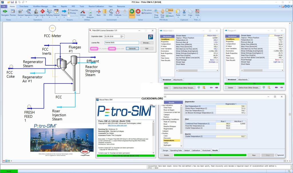 KBC Petro-SIM and the SIM Reactor Suite 2022 Full Version Download