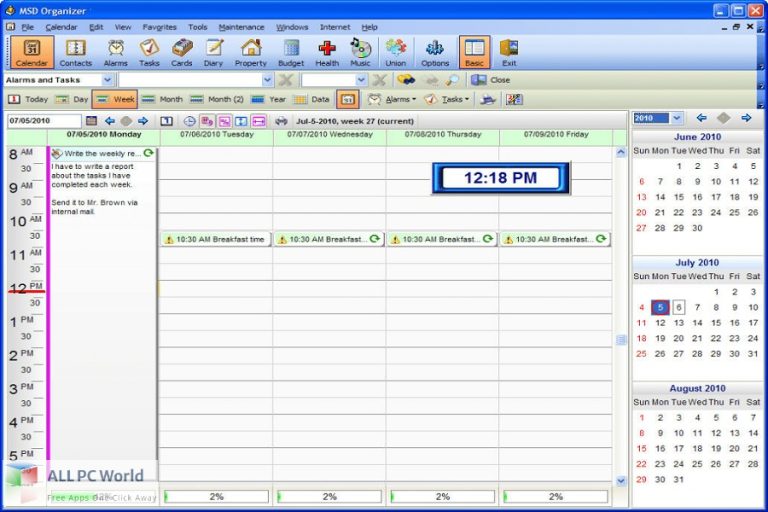 MSD Organizer Free Download