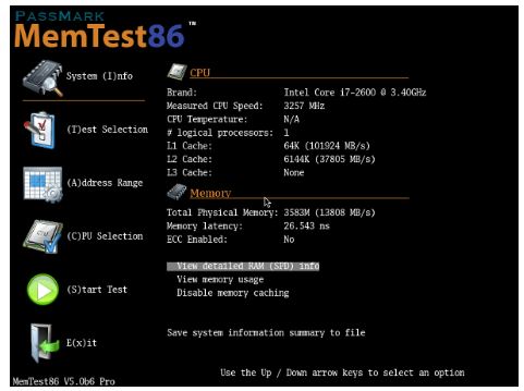 PassMark MemTest86 Pro 4 Free Download Latest Version