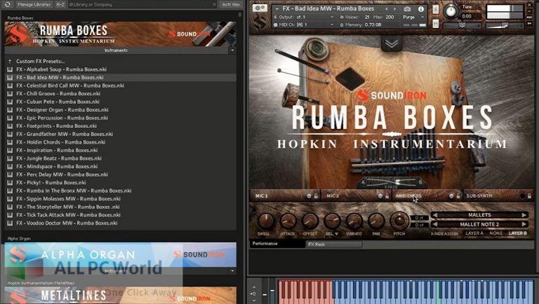 Soundiron Rumba Boxes KONTAKT Library 2022 Free Download