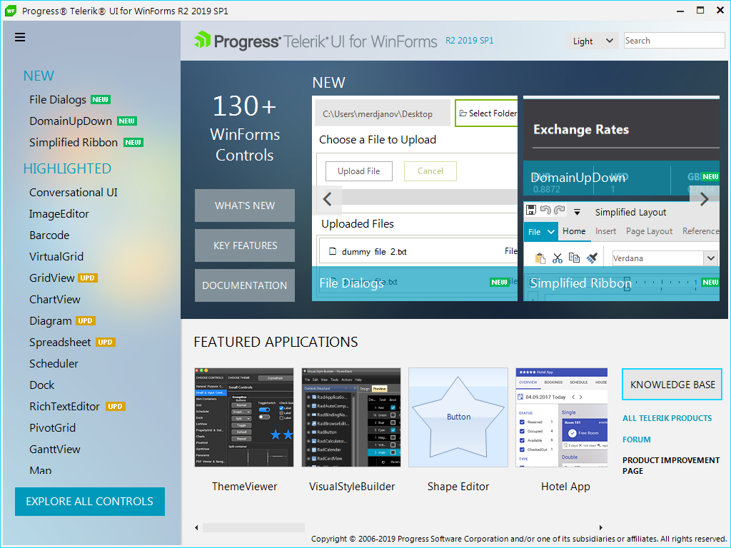 Telerik Collection for .NET Free Download