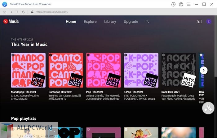 TunePat Youtube Music Converter Free Download