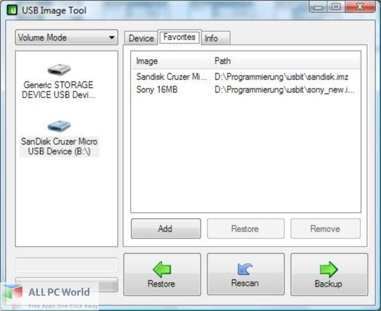 USB Image Tool Download Free
