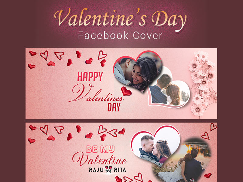 VH Valentine's Day Facebook Cover Pack 2022 Free Download (AEP)