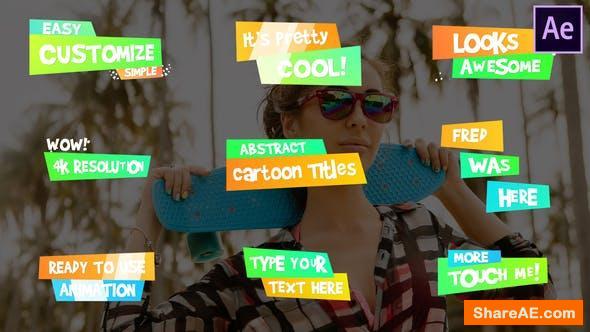 VideoHive – Funny Cartoon Frames AEP Latest Version