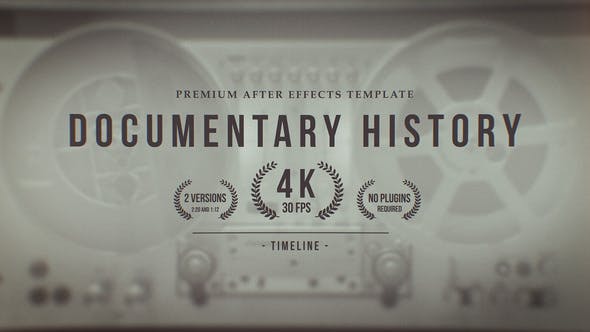 VideoHive – History Slideshow Documentary Timeline AEP Latest Version Download