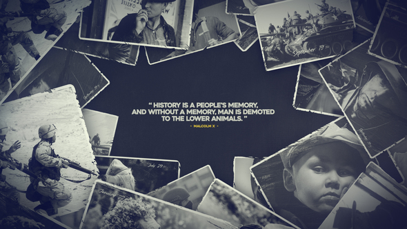 VideoHive – History Slideshow Documentary Timeline for Adobe After Effects