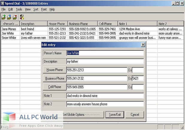 ElectraSoft Speed Dial for Free Download