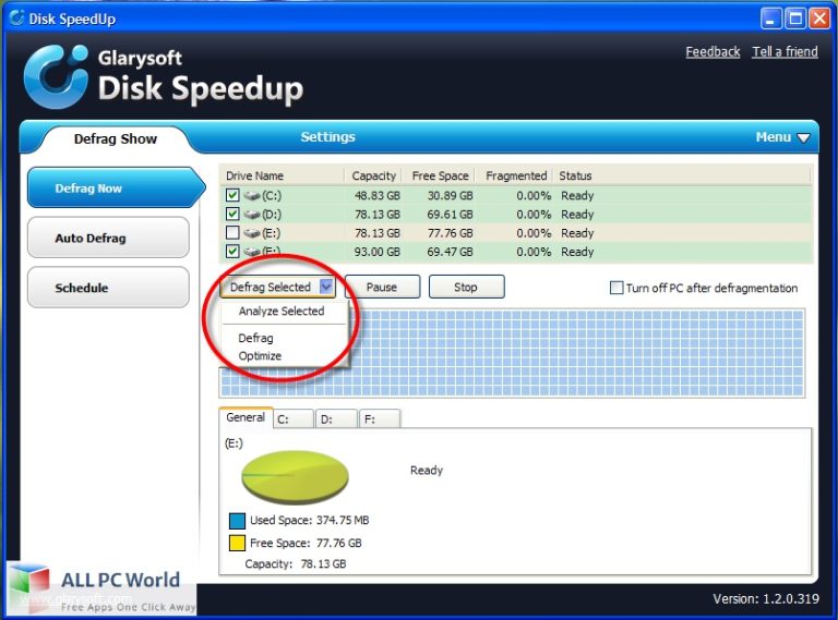 Glary Disk SpeedUp 2022 Free Download