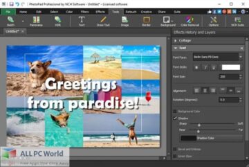 NCH PhotoPad Image Editor 11.85 download the new version for windows