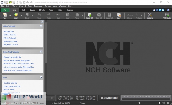 NCH WavePad 17 Free Download