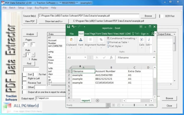 PDF Data Extractor Free Download