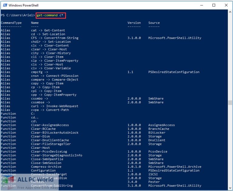 Windows PowerShell for Free Download