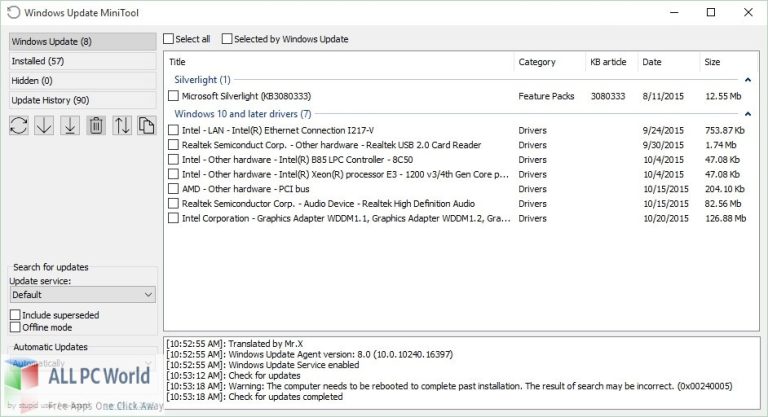 Windows Update MiniTool Free Download