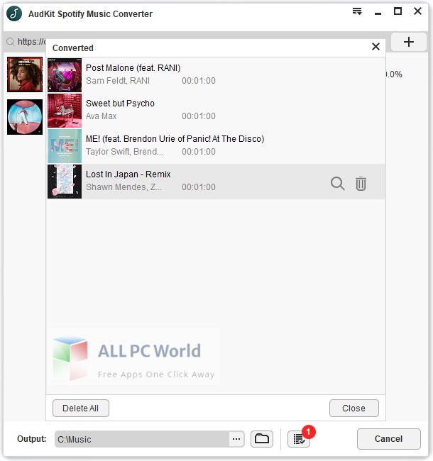 AudKit Spotify Music Converter 2 for Free Download