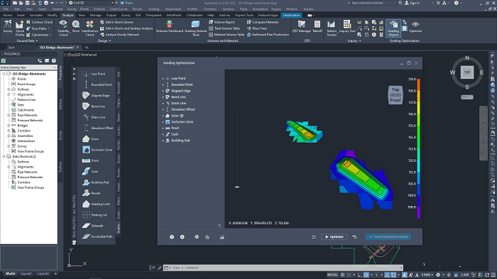 Autodesk Grading Optimization for Civil 3D 2023 for Free Download