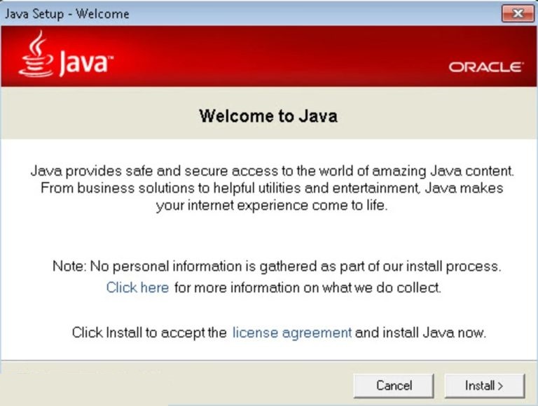 Java SE Runtime Environment 8 JRE Free Download