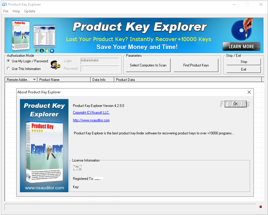 Nsasoft Product Key Explorer 2022 Latest Version