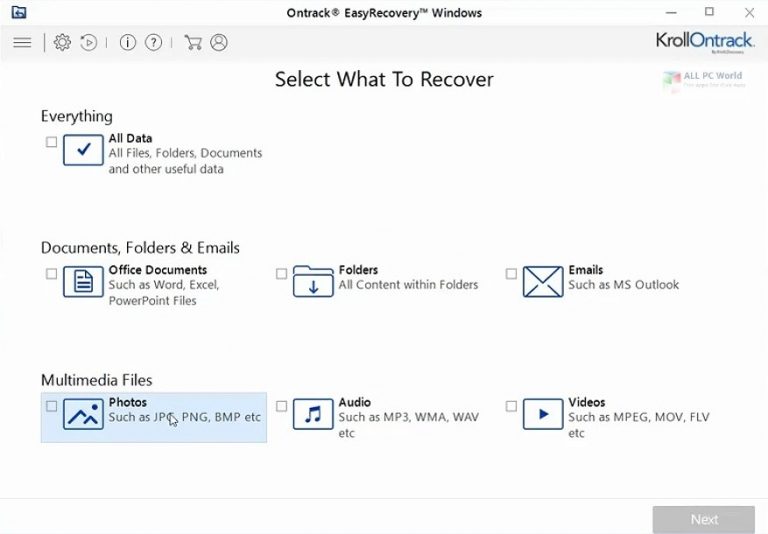 Ontrack EasyRecovery Toolkit 15