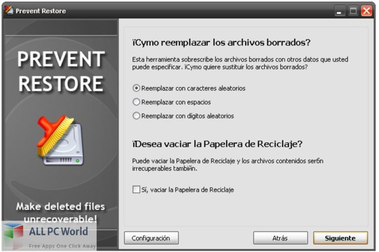 Prevent Restore Professional Free Download
