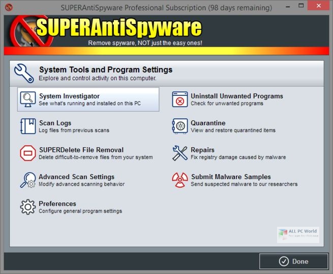 SUPERAntiSpyware Professional X Edition v10 Free
