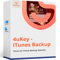 Download Tenorshare 4uKey iTunes Backup 5 Free Download