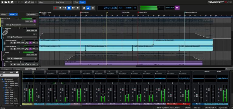 Acoustica Mixcraft Recording Studio 9 Download Free