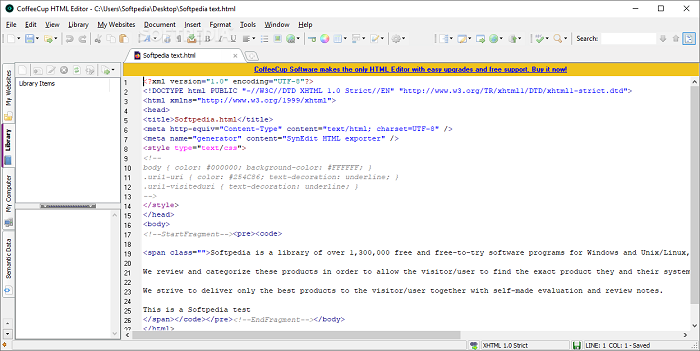 CoffeeCup HTML Editor 2022 Free Download