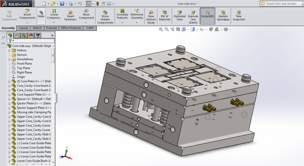 R&B Mold Design Products for SOLIDWORKS 2022 latest version