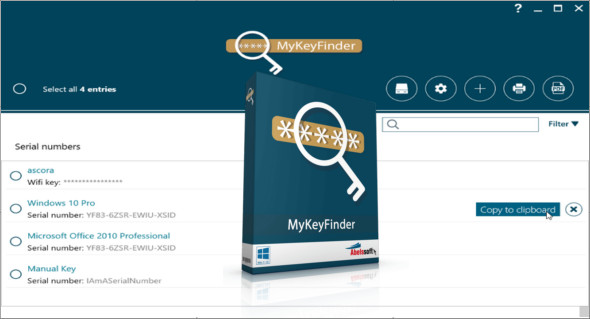 Abelssoft MyKeyFinder Plus 2022 Free Download