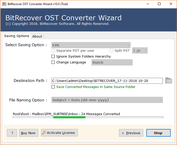 BitRecover OST Converter Wizard 13 Free Download