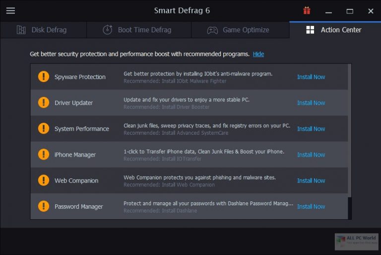 IObit Smart Defrag Pro 8 Free Download