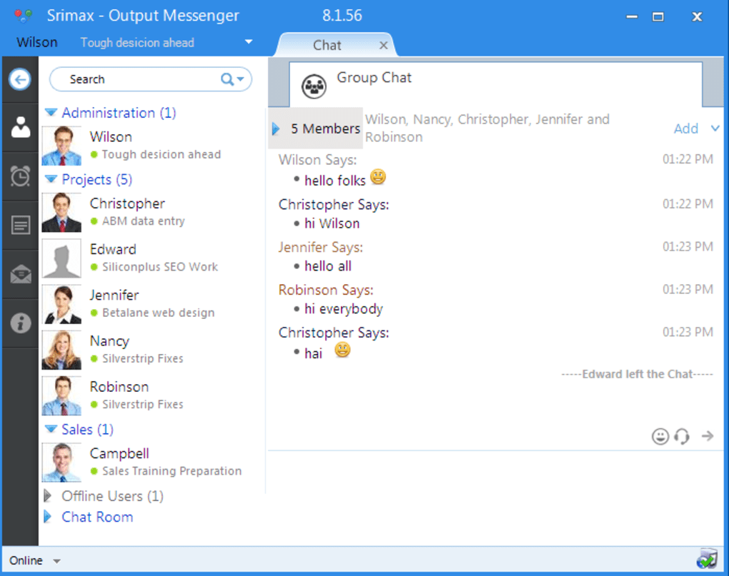 Output Messenger 2022 latest version