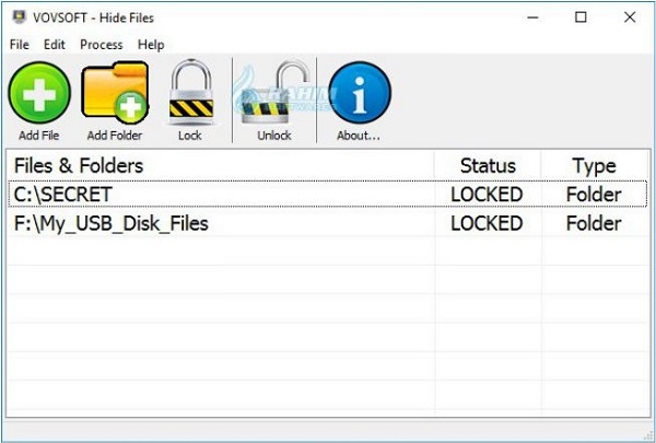 VovSoft Hide Files 2 Free Download