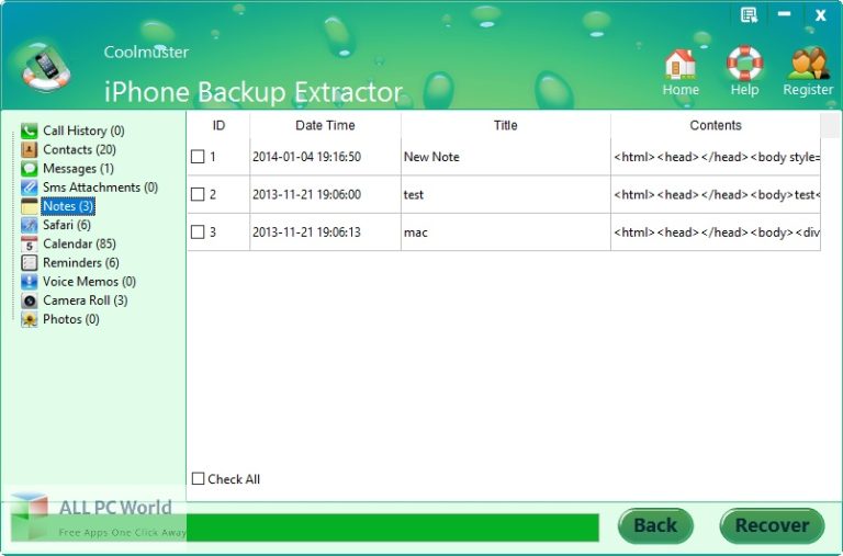 Coolmuster iPhone Backup Extractor 2 Free Setup Download