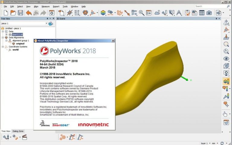 InnovMetric PolyWorks Metrology Suite 2022 IR2.1 Full Version Download