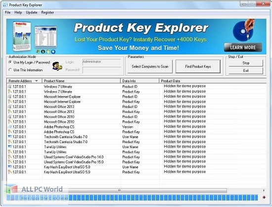 Nsasoft Product Key Explorer 4 Free Download