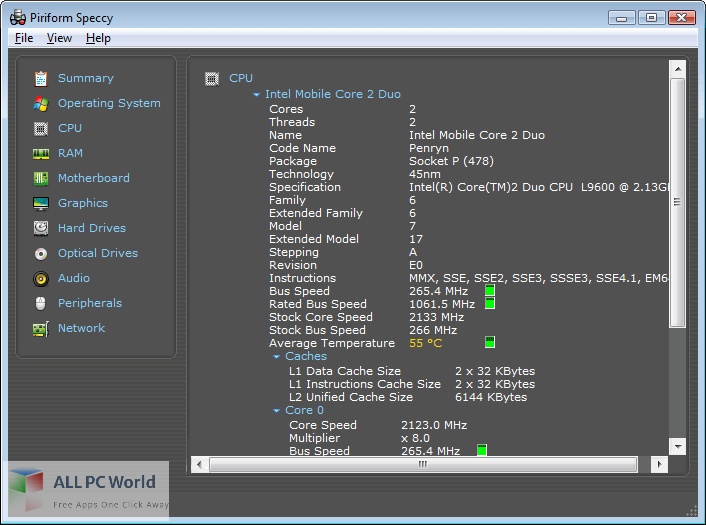 Speccy Professional Free Setup Download