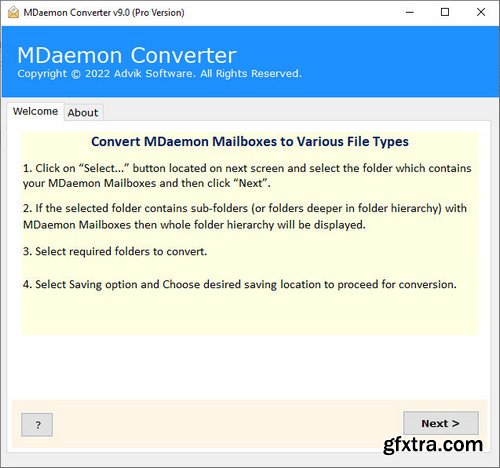 Advik MDaemon Converter 9 Free Download